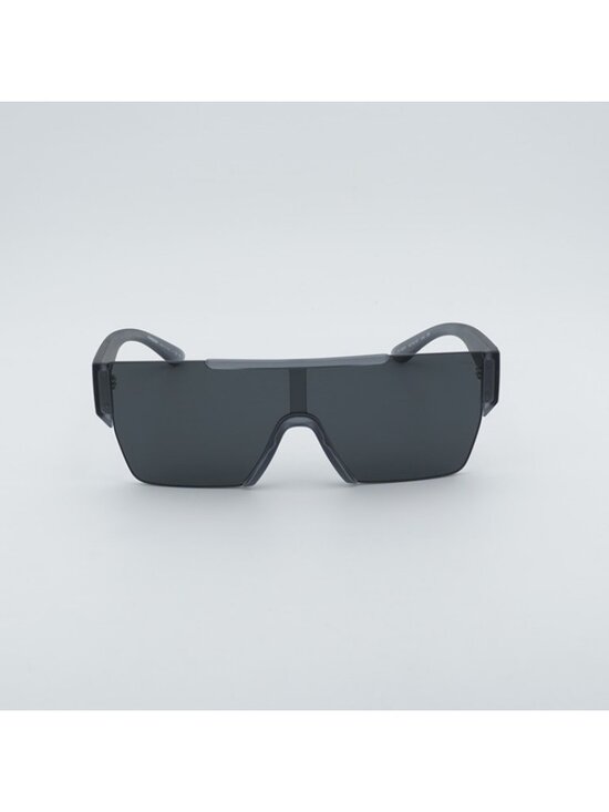 Burberry BE4291 421387 Sunglasses Grey Shield Frame, Grey Lenses main image 6